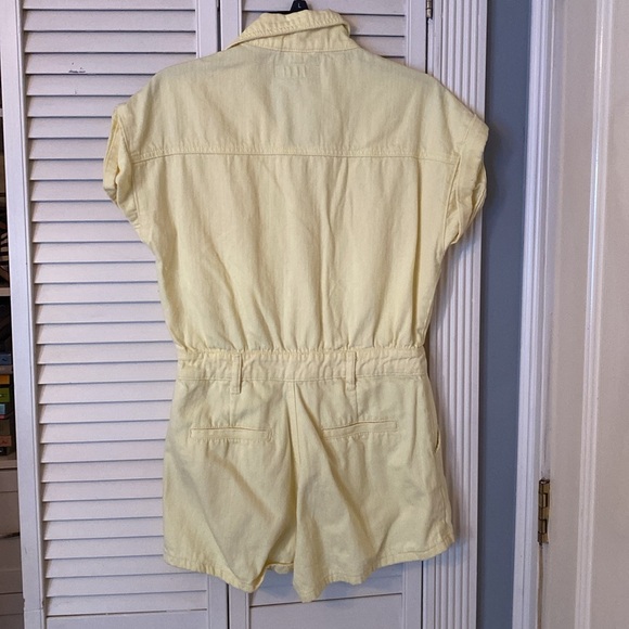 BLANKNYC Yellow Romper Denim - Picture 3 of 3